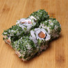 Green rolls saumon/cheese